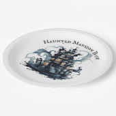 Assiettes En Carton Gala gothique : Haunted Mansion Bash (Angle)