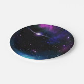 Assiettes En Carton Galaxie (Angle)