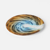 Assiettes En Carton Galaxie à trou noir Blazar (Angle)