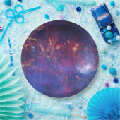 Assiettes En Carton Galaxie brillante dans l'espace (Fête)