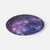 Assiettes En Carton Galaxie spatiale (Angle)