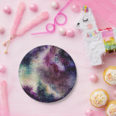 Assiettes En Carton Galaxie violette (Fête)