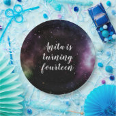 Assiettes En Carton Galaxy Anniversaire Décorations Fête Espace Thème (Fête)