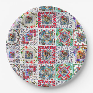 Assiettes En Carton Galo de Barcelos, Portugal