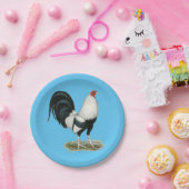 Assiettes En Carton Gamecock argenté (Fête)