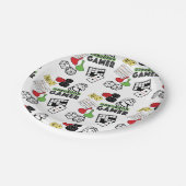 Assiettes En Carton Gamer original (Angle)