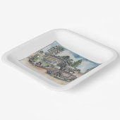 Assiettes En Carton Gangster Hideout (Angulaire)