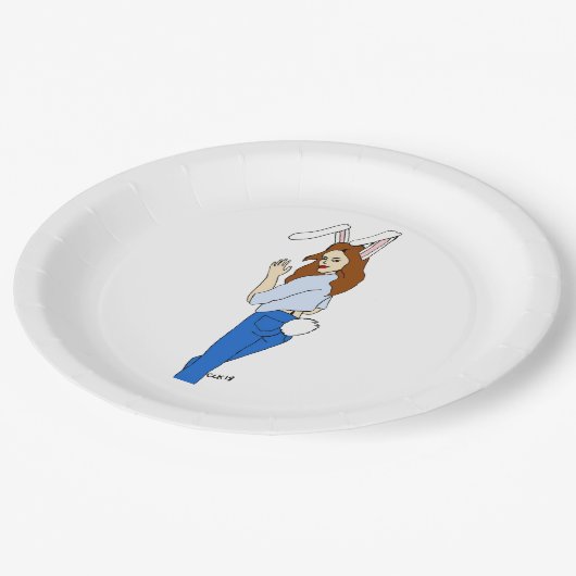 Assiettes En Carton garçon (Angle)