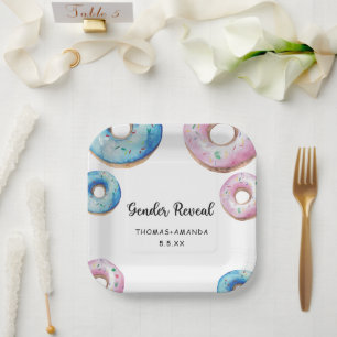 Assiettes En Carton Garçon ou fille, on ne connaît pas la révélation d