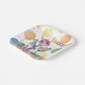 Assiettes En Carton Garçons Joli Dragon moderne Enfants Plaque en papi (Angulaire)