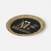 Assiettes En Carton Garçons M. ONEderful Premier Anniversaire Plaques (Angle)