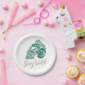 Assiettes En Carton Garder les plaques en papier sauvages (Fête)