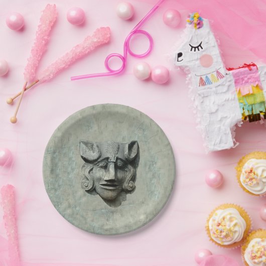 Assiettes En Carton Gargoyle - St. Mary's - Plaques en papier Beverley (Fête)