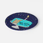 Assiettes En Carton Gâteau d'anniversaire personnalisé - Plaques en pa (Angle)