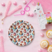 Assiettes En Carton Gâteau dans votre visage (Fête)
