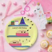 Assiettes En Carton Gâteaux d'anniversaire en attente d'être congelés (Fête)