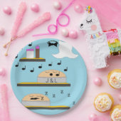 Assiettes En Carton Gâteaux mariages avant le givre (Fête)