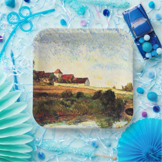 Assiettes En Carton Gauguin - The Farm in Grue, (Fête)