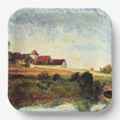 Assiettes En Carton Gauguin - The Farm in Grue, (Recto)