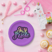 Assiettes En Carton Gay pride (Fête)