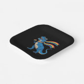Assiettes En Carton Gay pride Dino Trex Rainbow Flag Lgbt Ally (Angulaire)