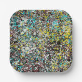 Assiettes En Carton Geared Toward Abstract Art Design Lover  (Recto)