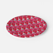 Assiettes En Carton gelé Le Snowman (Angle)