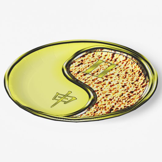 Assiettes En Carton Gemini & Fire Monkey (Angle)