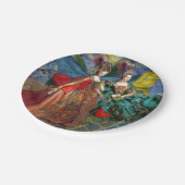 Assiettes En Carton Gemini gothique classique femme papillon Whimsical (Angle)