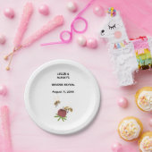 Assiettes En Carton Gender Reveal Bee Party (Fête)