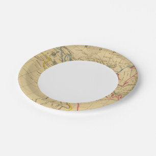 Assiettes En Carton Géographie de l'Hérodote