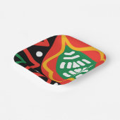 Assiettes En Carton Géographie du Mois de l'histoire noire (Angulaire)