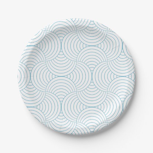 Assiettes En Carton geometric #2 (Devant)