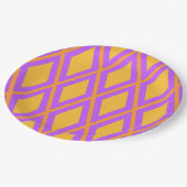 Assiettes En Carton Geometric Pattern (Angle)