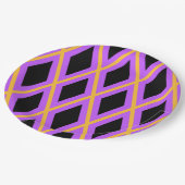 Assiettes En Carton Geometric Pattern (Angle)