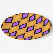 Assiettes En Carton Geometric Pattern (Angle)