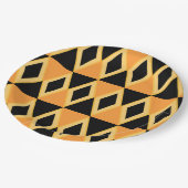 Assiettes En Carton Geometric Pattern (Angle)