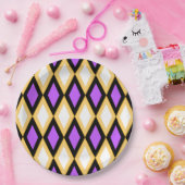 Assiettes En Carton Geometric Pattern (Fête)