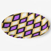 Assiettes En Carton Geometric Pattern (Angle)