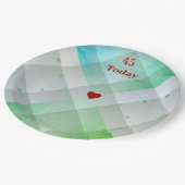 Assiettes En Carton géométrique (Angle)