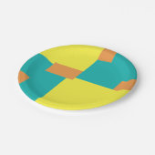 Assiettes En Carton Géométrique Abstraite 020515 (Angle)