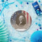 Assiettes En Carton George Washington - foi (Fête)