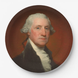 Assiettes En Carton George Washington Portrait Napkins