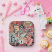 Assiettes En Carton Georgia Bound (Fête)