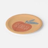 Assiettes En Carton Georgia Love (Angle)