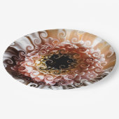 ASSIETTES EN CARTON GERBERA FLOWER (Angle)