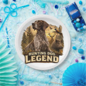 Assiettes En Carton German Shorthaired Pointers  (Fête)