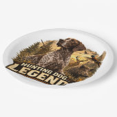 Assiettes En Carton German Shorthaired Pointers  (Angle)