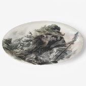 Assiettes En Carton German Wirehaired Pointer (Angle)