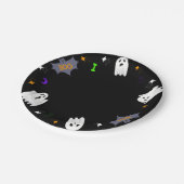 Assiettes En Carton Ghost Halloween (Angle)